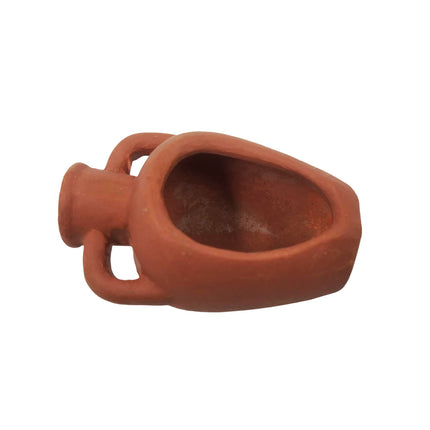 Ornamentos jarra de 2 asas con hueco de ICA 7.50 cm.