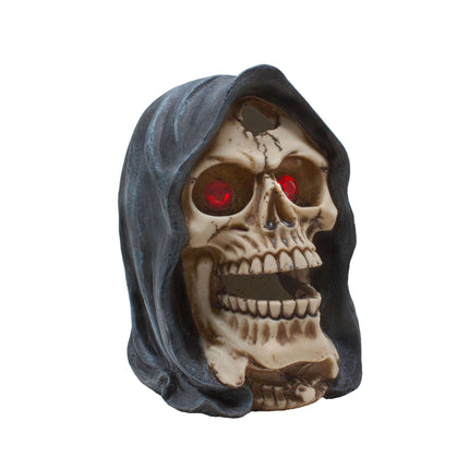 Ornamento calavera capucha