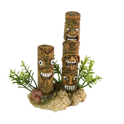 Ornamento columnas Tiki