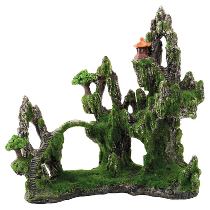 Ornamento rocas con pagoda