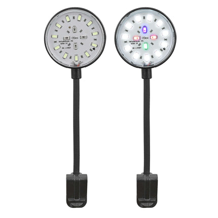 Lampara Aqualed Génesis Round luz RGB+W - Negra 8.00W