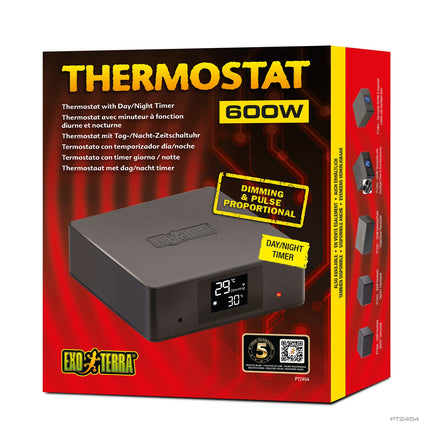 Exo Terra Termostato Día/Noche Atenua/Impulso 600W