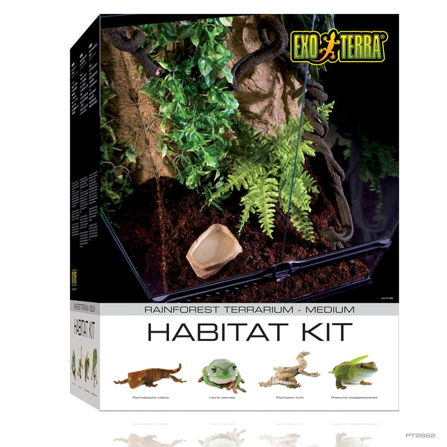 Exo Terra Habitat Kit Tropical - S - 30x30x45cm