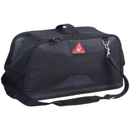 Bolso Salamina negro ZU&LU 47 cm.