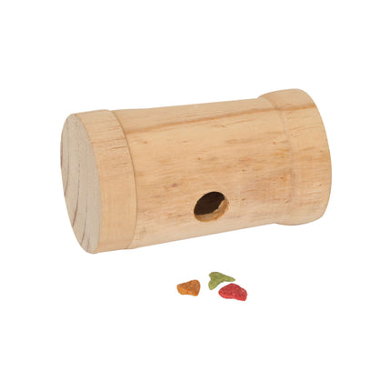 Juguete barril dispensador para roedores 10 cm.
