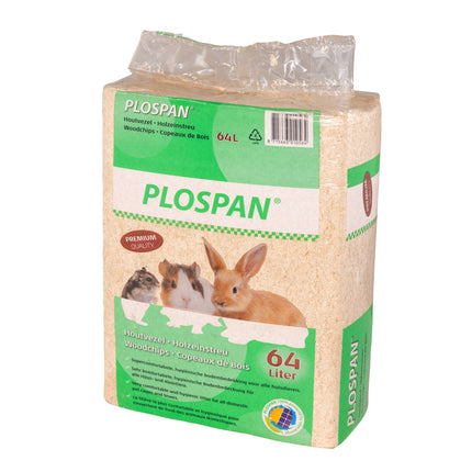 Serrín natural PLOSPLAN de 64 litros (Pack de 4 uds)