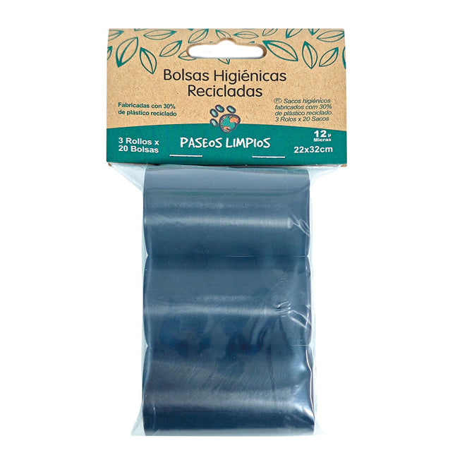 Bolsas higiénicas recicladas