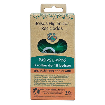 Bolsas higiénicas recicladas
