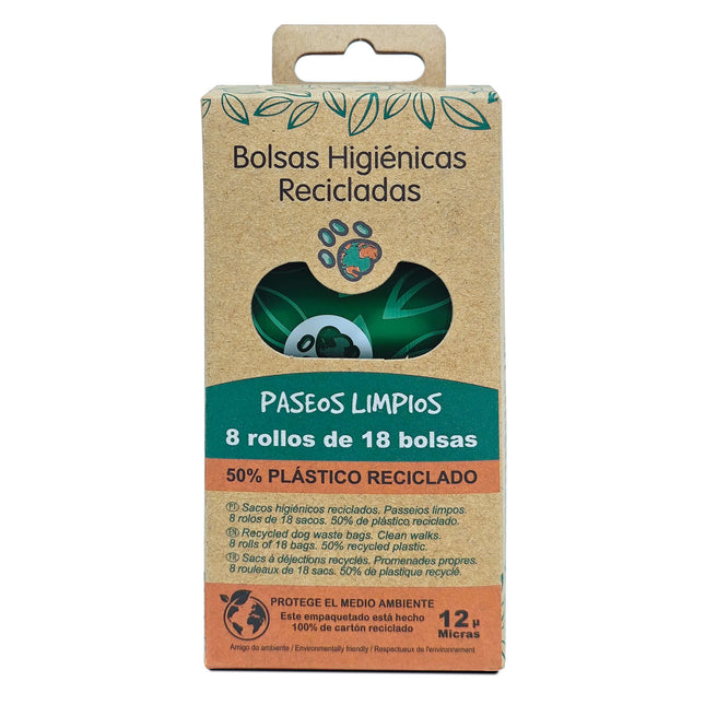 Bolsas higiénicas recicladas