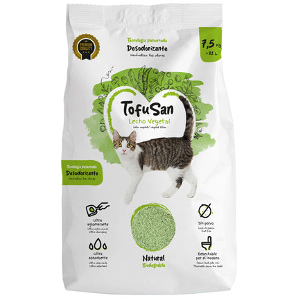 Lecho vegetal de tofu TofuSan 21 litros (Pack de 2 uds)