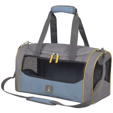 Bolso trasportín Timor celeste ZU&LU 51 cm.