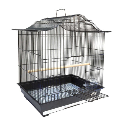 Jaulas TRINI negra para pájaros 61.50 cm.