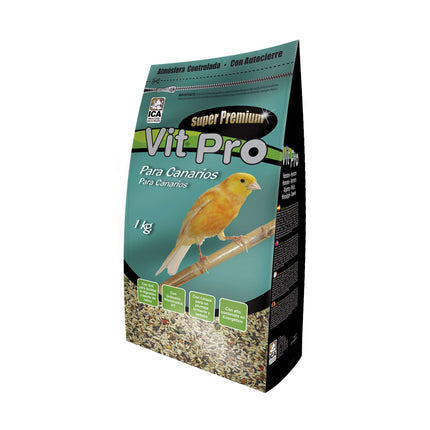 Alimento para Canarios Vit Pro en Bolsa 1 kg. (Pack de 6 uds)