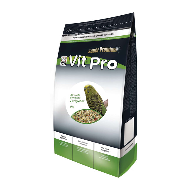 Alimento para Periquitos Vit Pro en Bolsa 5 kg. (Pack de 2 uds)