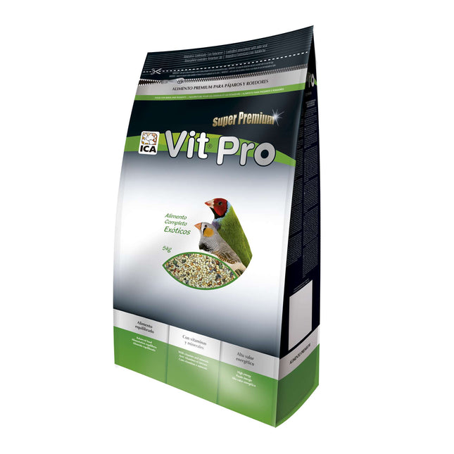 Alimento para Exóticos Vit Pro en Bolsa 5 kg. (Pack de 2 uds)