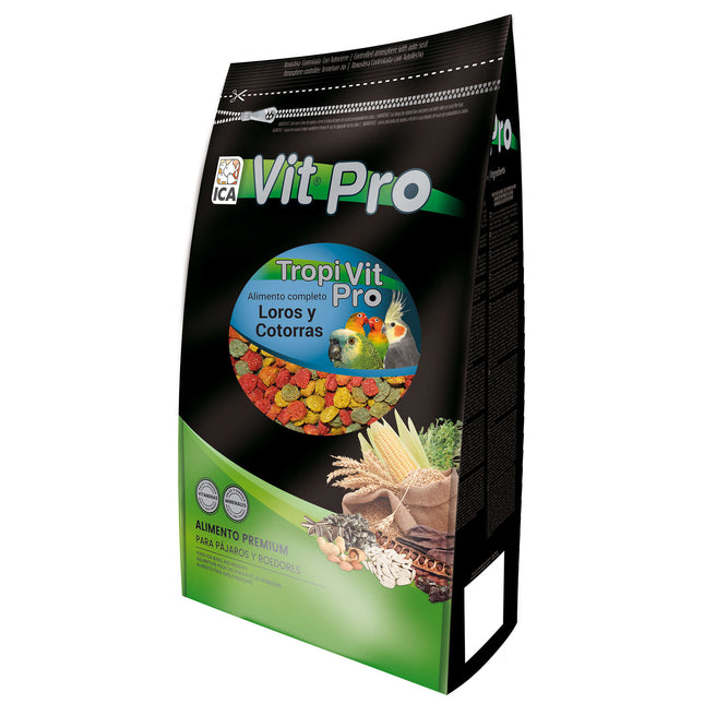 Alimento para Loros y Cotorras Tropi Vit Pro en Bolsa 2.50 kg. (Pack de 3 uds)