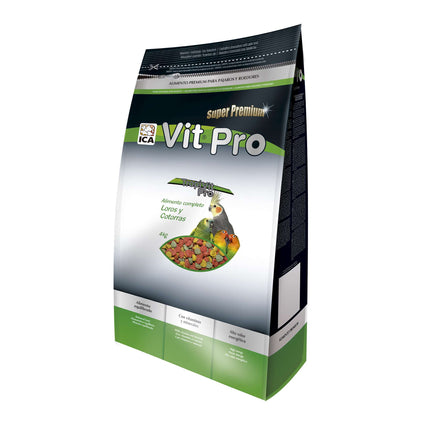Alimento para Loros y Cotorras Tropi Vit Pro en Bolsa 4 kg. (Pack de 2 uds)