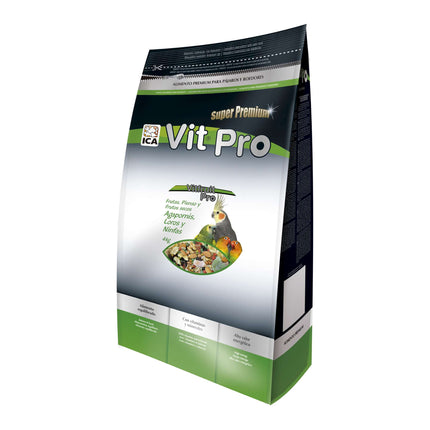 Alimento para Loros, Agapornis y Ninfas VitFruit Pro en Bolsa 4 kg. (Pack de 2 uds)