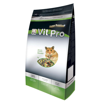 Alimento para Hámster con cierre Zip Vit Pro en Bolsa 5,000 gramos (Pack de 2 uds)