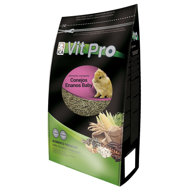 Alimento para Conejos Enanos Baby Vit Pro en Bolsa 3.000 gramos (Pack de 3 uds)