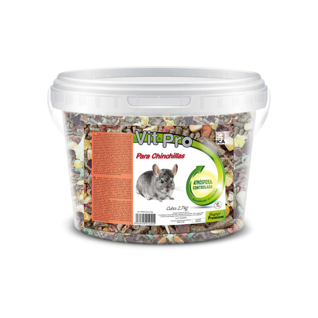 Alimento para Chinchillas Vit Pro en cubo 2.700 gramos