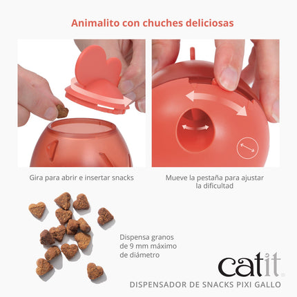 Catit PIXI Dispensador de Snacks - Gallo