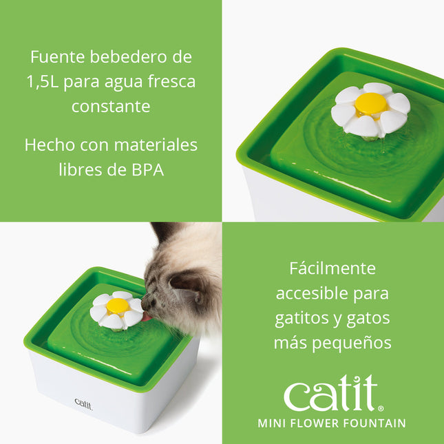 Catit Mini Flower Fountain - 1,5L