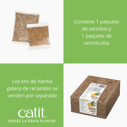 Catit Senses 2.0 Germinador Con Hierba Gatera