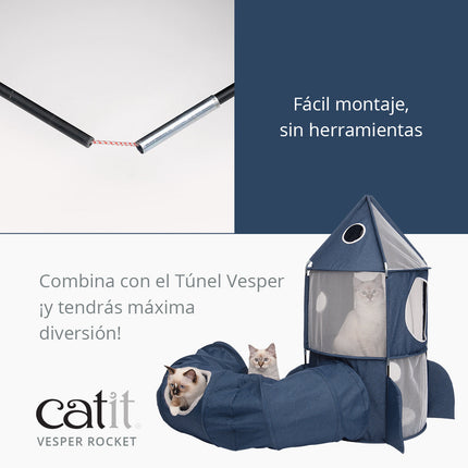 Catit Vesper Rocket, Gris
