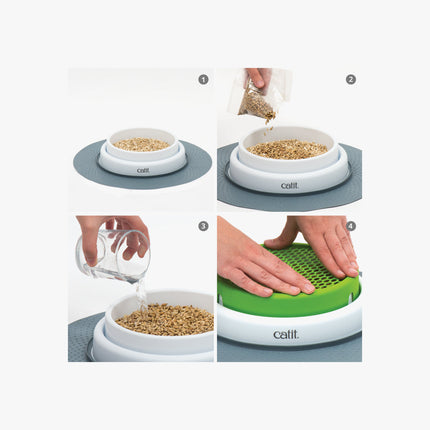 Catit Senses 2.0 Cat Grass Kit, 3uds