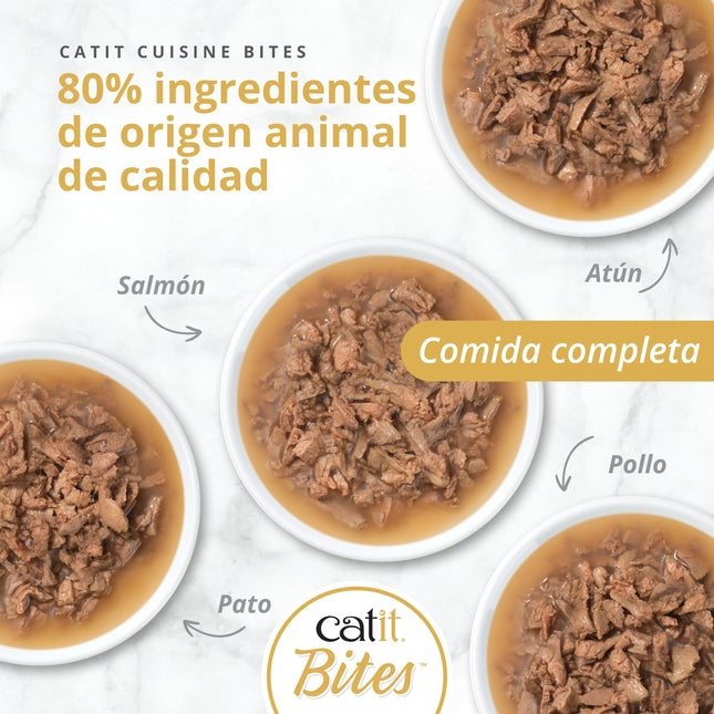 Catit Cuisine Bites Pack Variado - 12x75g