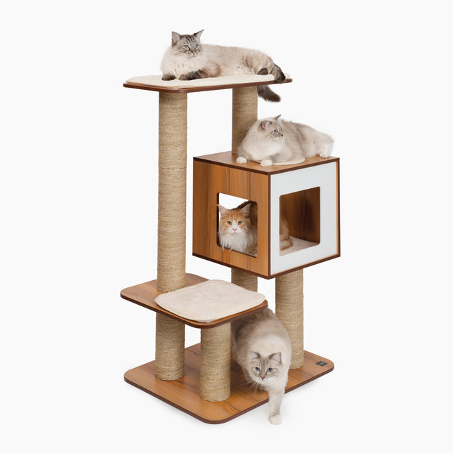 Catit Vesper High Base Gigante - Roble