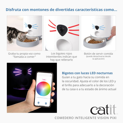 Catit PIXI Comedero Inteligente Vision