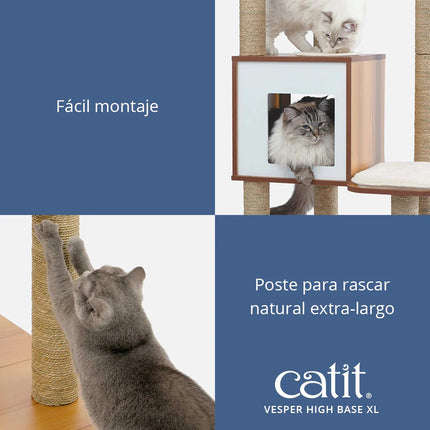 Catit Vesper High Base XL - Nogal