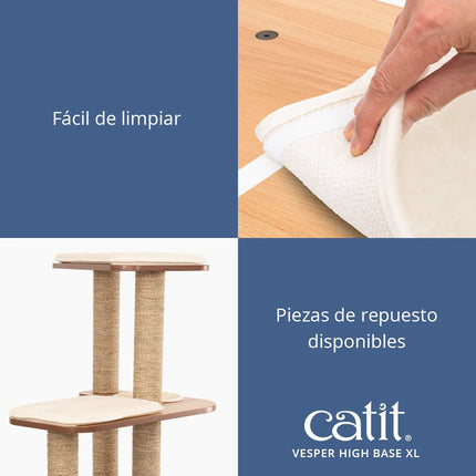 Catit Vesper High Base XL - Nogal