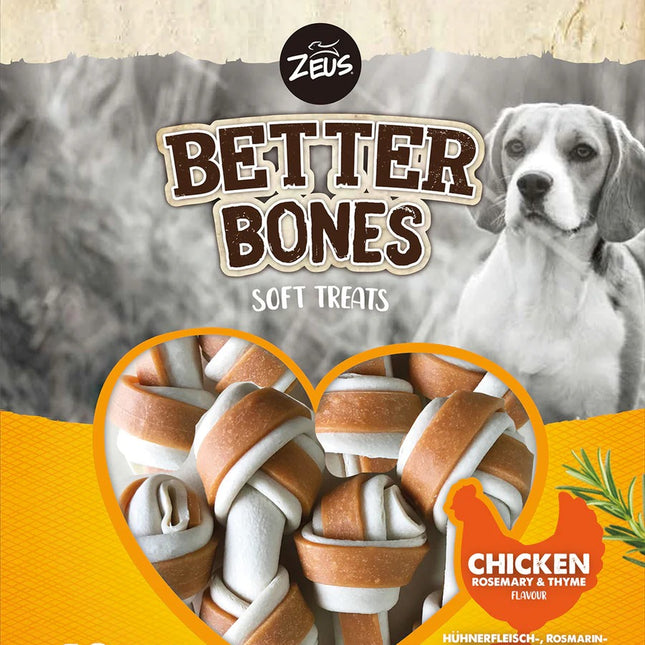 ZOE Better Bones  PolloTomillo/Romero,7.5cm,10pc (Pack de 2 uds)