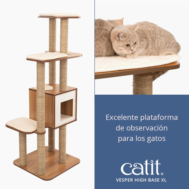 Catit Vesper High Base XL - Nogal