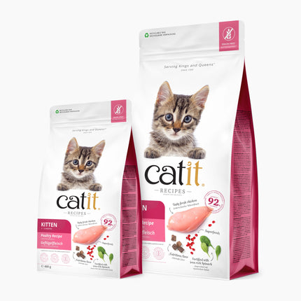 Catit Recipes Kitten Pollo de 400 gramos (Pack de 6 uds)