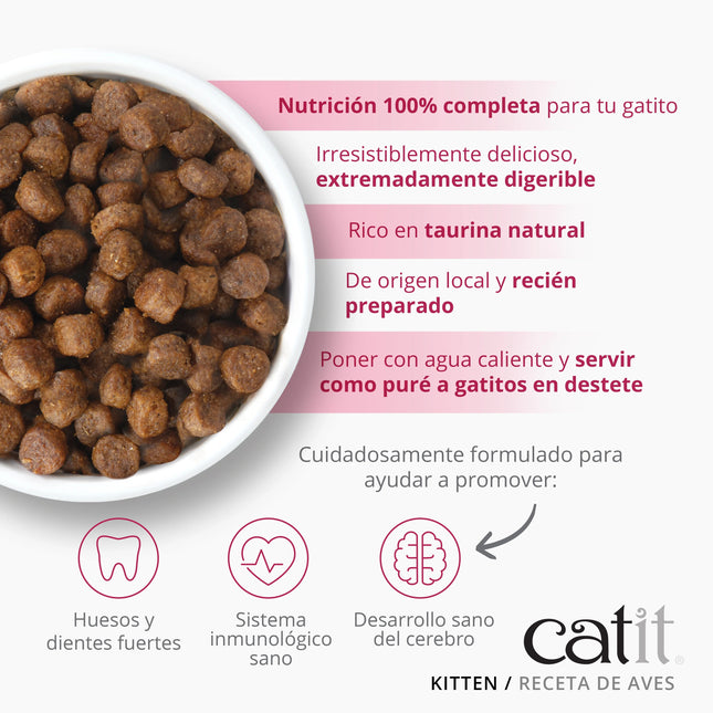 Catit Recipes Kitten Pollo de 2 kg (Pack de 4 uds)