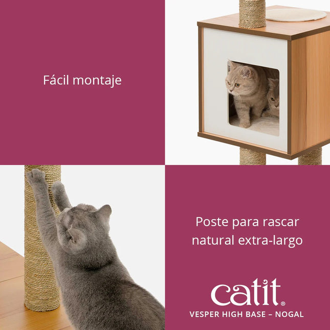 Catit Vesper High Base - Roble