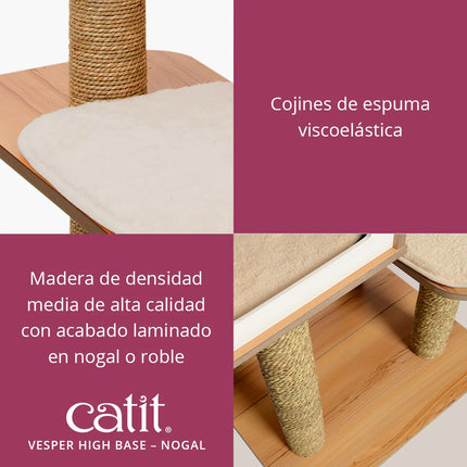 Catit Vesper High Base - Roble