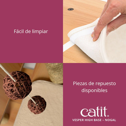 Catit Vesper High Base - Roble