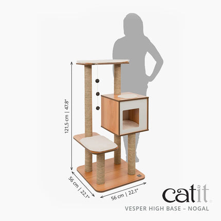 Catit Vesper High Base - Roble
