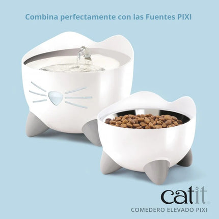 Catit PIXI Comedero Elevado 200ml