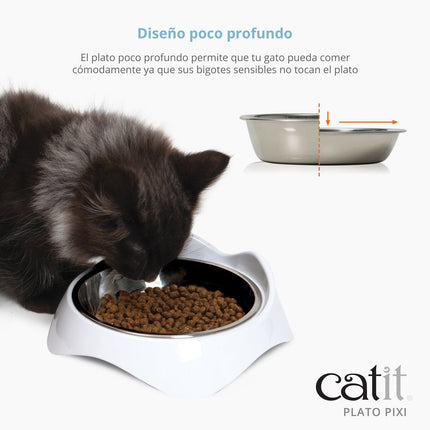 Catit PIXI Comedero - Blanco
