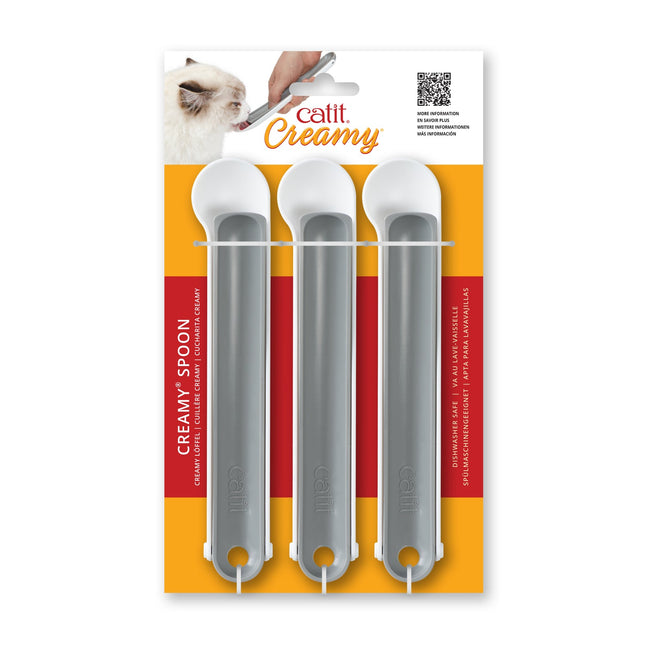Catit Cucharita Creamy - 3uds