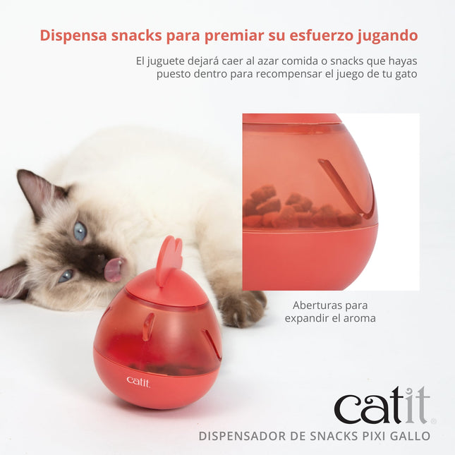 Catit PIXI Dispensador de Snacks - Gallo