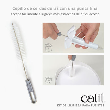 Catit Kit Limpieza Bebederos Fuentes