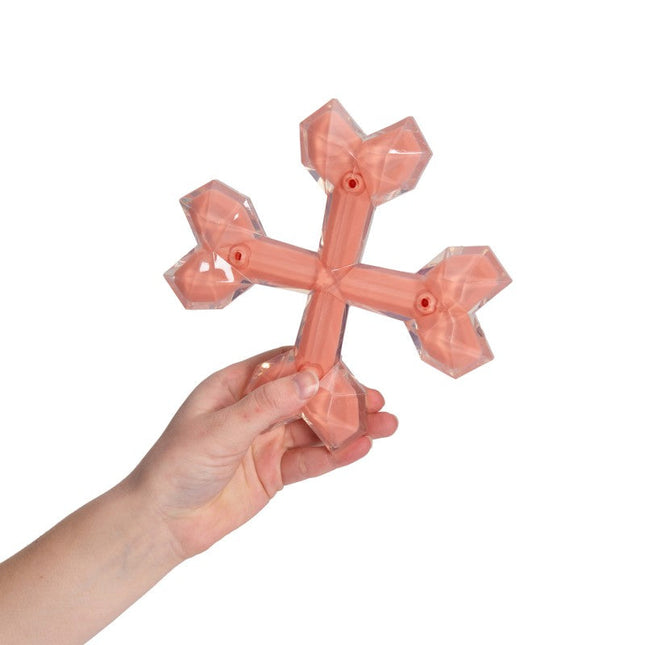 Zeus Duo Cross Bones Coral - Pollo - 15cm