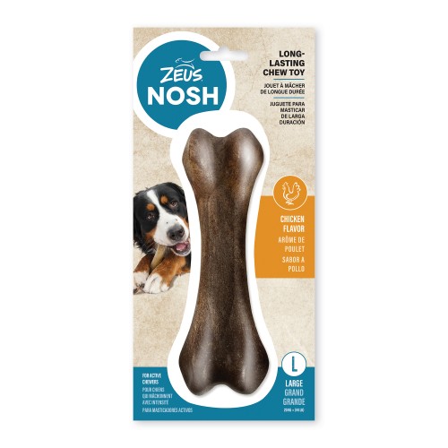 Zeus Nosh Strong Hueso - Bacon M - 15cm